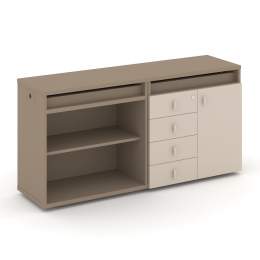 Набор 4 Тумба двойная с топом ES.NB.2T-4